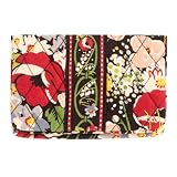 Vera Bradley Poppy Fields Compact Wallet