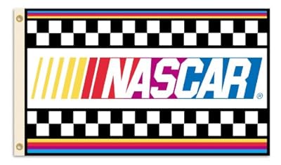 NASCAR 2-Sided 3 x 5 Feet Flag with Grommets