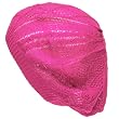 New Light Knit Thin Crochet Slouchy Beret Tam Hat Violet