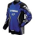 Fox Racing Yamaha HC Youth Boys Off Road Motorcycle Jersey - Color: Blue, Size: Youth Small