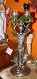 Art Nouveau - Fairy Candelabrum 13.5h