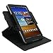 Celicious Black Textured Rotary Case for Samsung Galaxy Tab 7.7 P6800