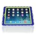 Apple iPad Air Gumdrop Stand iPad Air Blue Gumdrop Cases Silicone Rugged Shock Absorbing Protective Dual Layer Cover Case