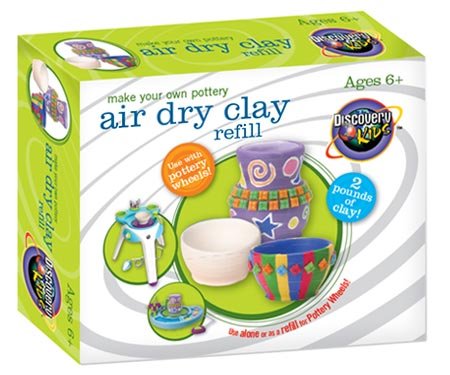 Childrens Toyshop  Toys : Discovery Exclusive Pottery Wheel Clay Refill