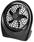O2 Cool 5 AC/DC Portable Swivel Fan