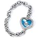 Womens Game Time Tampa Bay Devil Rays Heart Watch - Stainless Steel ( 9