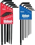 Eklind 13218 Combo Pack Ball-Hex-L Key Set, Contains 13211 and 13607