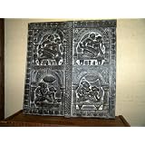 Kamasutra Antique Carved Panel Erotic India Art 36