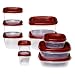 Rubbermaid 20-pc. Easy Find Lids Produce Saver Set