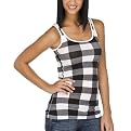 Mossimo Supply Co. Juniors Printed Long and Lean Tank Top - Ebony/White