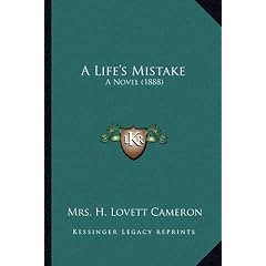 A Life's Mistake: A Novel (1888)