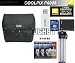 Nikon Coolpix P Series Beginner Photographer Accessory Kit (Nikon 2-Year Extended Warranty + Transcend TS8GSDHC6-S5W 8GB SDHC6 Memory Card W/ Card Reader + Nikon Coolpix P Series Fabric Case)