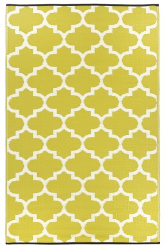 Tangier - Celery & White (4' x 6')