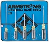 Armstrong 66-615 Cushion Grip Screwdriver Set, 5-Piece [並行輸入品]