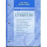 unit three resource book mcdougal littell the language of literature family and community involvement selections