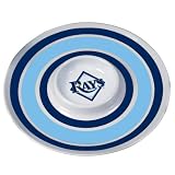 MLB Tampa Bay Devil Rays 14-Inch Melamine Chip and Dip