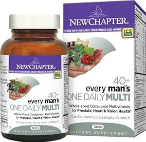New Chapter Every Man's One Daily 40+ Multivitamin, 72 Tablets
