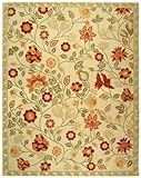 Chelsea Collection Hand Hooked Floral Wool Area Rug 4.00 x 4.00. Chelsea Collection Hand Hooked Floral Wool Area Rug 4.00 x 4.00.