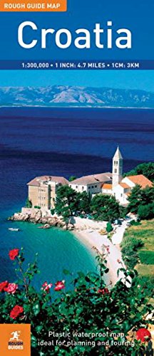 The Rough Guide to Croatia Map (Rough Guide Map: Croatia)