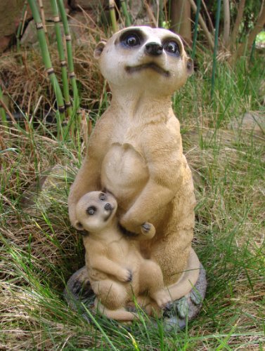Süsse Erdmännchen Familie Figur
