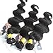 ALI HOTHair Best Quality Brazilian Virgin Hair Extension Body Wave,Mixed Length 14inch 16inch 18inch 3pcs 300g per Lot,Fast Shipping