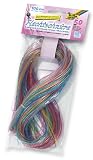 Folia 732050 - Flechtschn&uuml;re 50er transparent mit Glitter