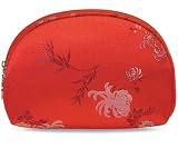 Classic Chinese Style Cosmetic Case - Red