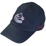 Vancouver Canucks Reebok Blue Select Flex Slouch Cap