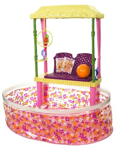 Childrens Toyshop  Toys : Barbie Surf's-Up Pool