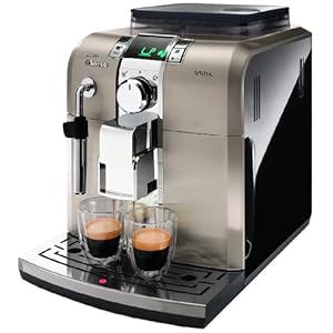 Philips Saeco Syntia Class HD8836/18 Automatic Espresso Machine, White Philips Saeco Syntia Class HD8836/18 Automatic Espresso Machine, White