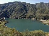 Matilija Dam and Lake, Which is Scheduled for Removal, California Photographic Poster Print by Rich Reid, 12x9
