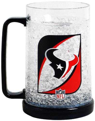 NFL  Houston Texans Monster Freezer Mug - 36 Ounce 4 Pack