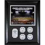 Highland Mint Oakland Raiders 3 Time Super Bowl Champs Photomint