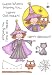 Stampers Anonymous Honeypop Stamp Set, 4 by 5.25-Inch, Halloween Witch, Clear