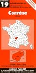 Carte routi�re : Corr�ze
