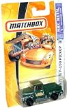 Mattel Matchbox 2006 MBX 1:64 Scale Die Cast Metal Car # 56 - Dark Green Farm Fresh Produce 1956 Ford F-100 Pickup Truck