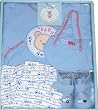 Magic Years Newborn Boys 4pc Baby Bear Pants Gift Set