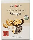 Ginger People Organic Crystallized Ginger Box -- 4 oz Each