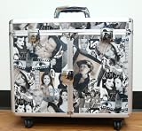 Best Deals!! Professional Salon Stylist Make-Up Case with Appliance Holders, 4 Wheels, Retractable Handle, Safety Locks and 2 Keys