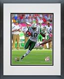Santonio Holmes New York Jets - NFL Framed and Matted Photo - 2011 Action - 16x20 Photo