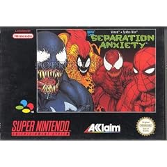 Venom Spider man Separation anxiety - Super Nintendo - PAL