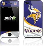 Skinit Minnesota Vikings Vinyl Skin for Apple iPhone 4 / 4S