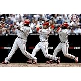 Philadelphia Phillies Ryan Howard, Chase Utley, Jimmy Rollins Sports Poster Print - 24x36