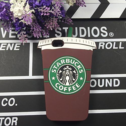 3D Cute Lovely Starbucks Soft Silicone Gel Coffee Cup Rubber Phone Cover Case For iphone 4 4G 4S