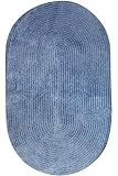 Dover Chenille Area Rug, 36x56, PETAL BLUE