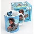 Dont Hassel The Hoff Hoffmeister David Hasselhoff Tasse Kaffeetasse HELLBLAU MUG