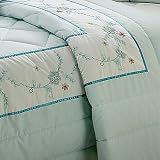 Catherine Lansfield Imogen Blue Bedspread 200 x 220cm