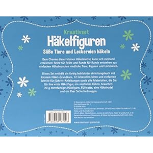 Kreativset Häkelfiguren - Süße Tiere und Leckereien häkeln: Set mit Anleitungsbuch und Material