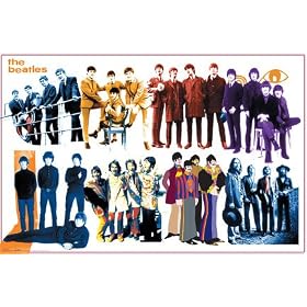 The Beatles (Groups) Music Poster Print - 24" X 36"