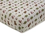 Eddie Bauer Enchanted Hollow Crib Sheet - Brown
